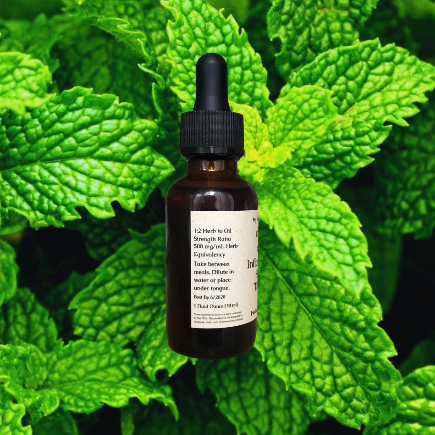 Organic Anti-inflammatory Herbal Tincture