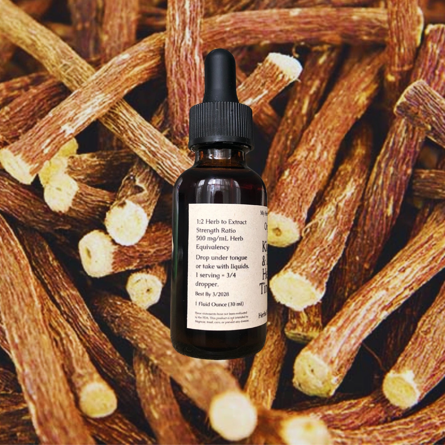 Organic Kidney & Liver Support Tincture