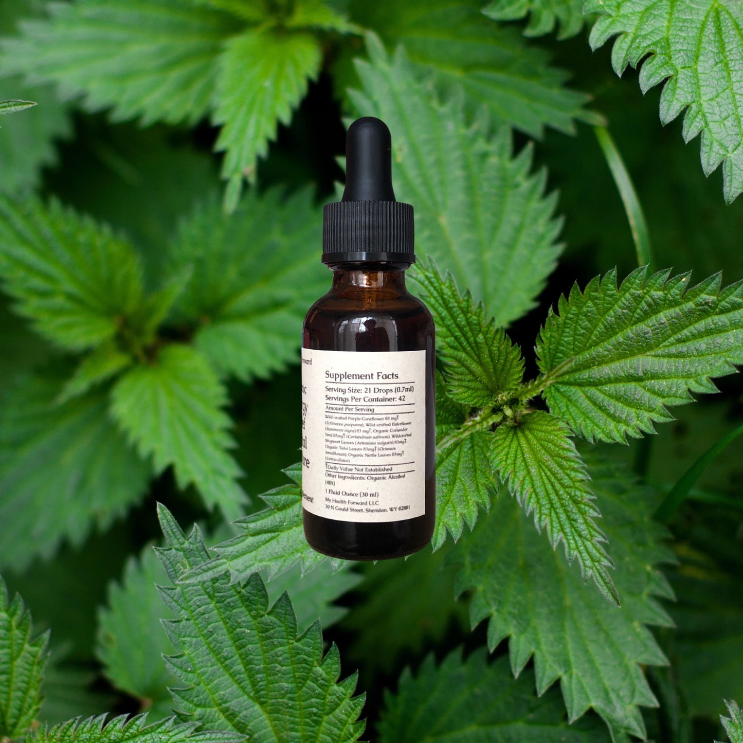 Organic Allergy Relief Herbal Tincture