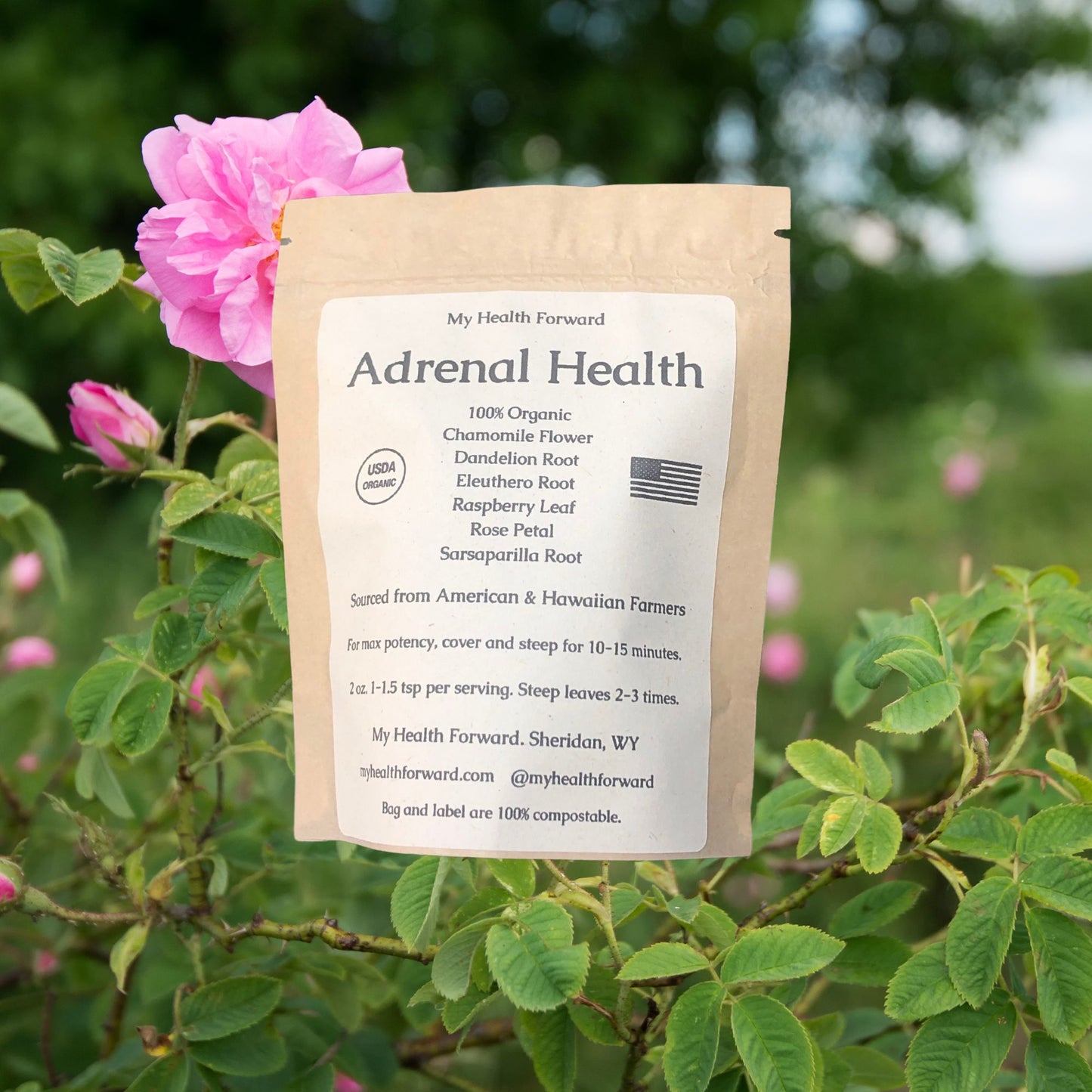 Adrenal Hormone Health Organic Herbal Tea