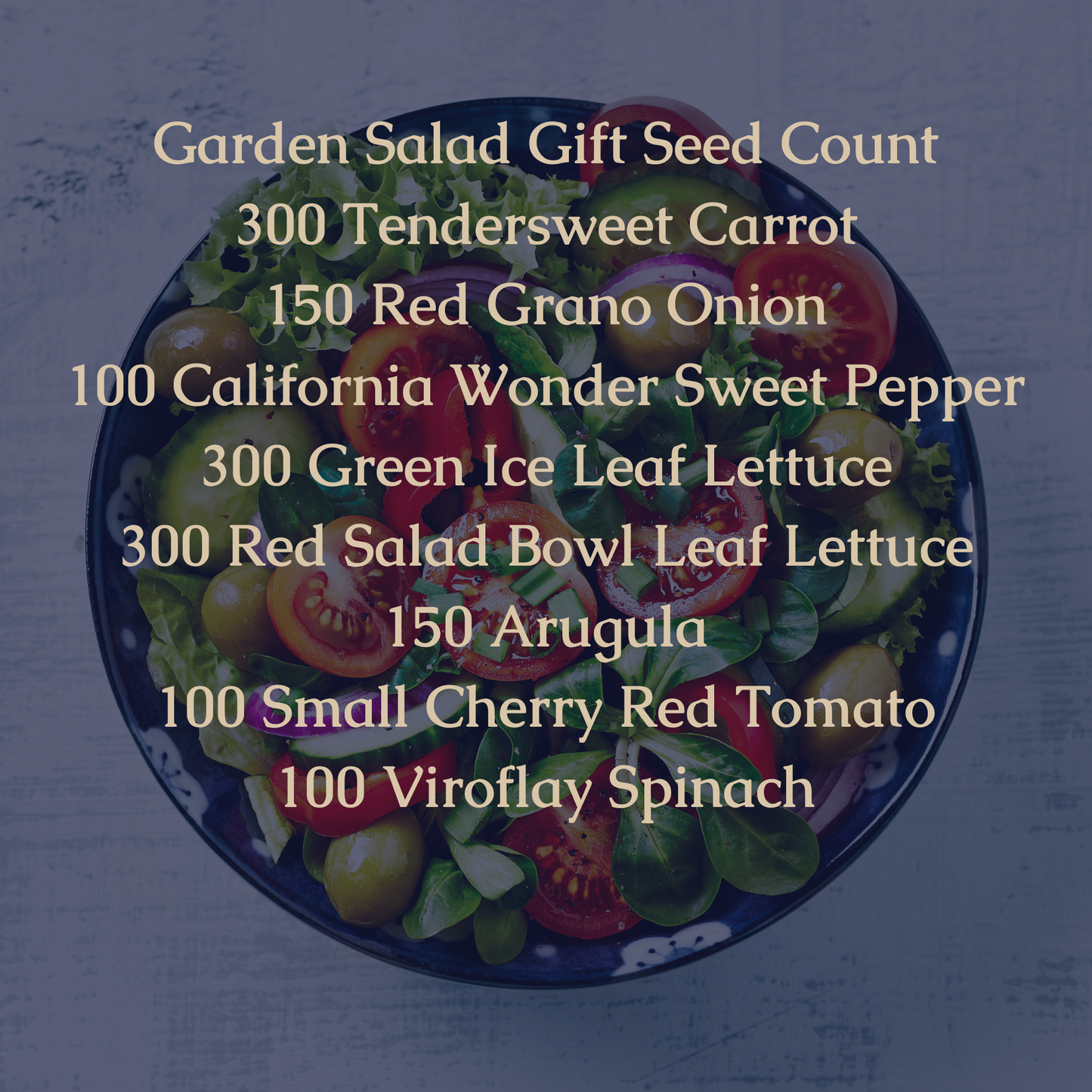 Garden Salad Gift Seed Box