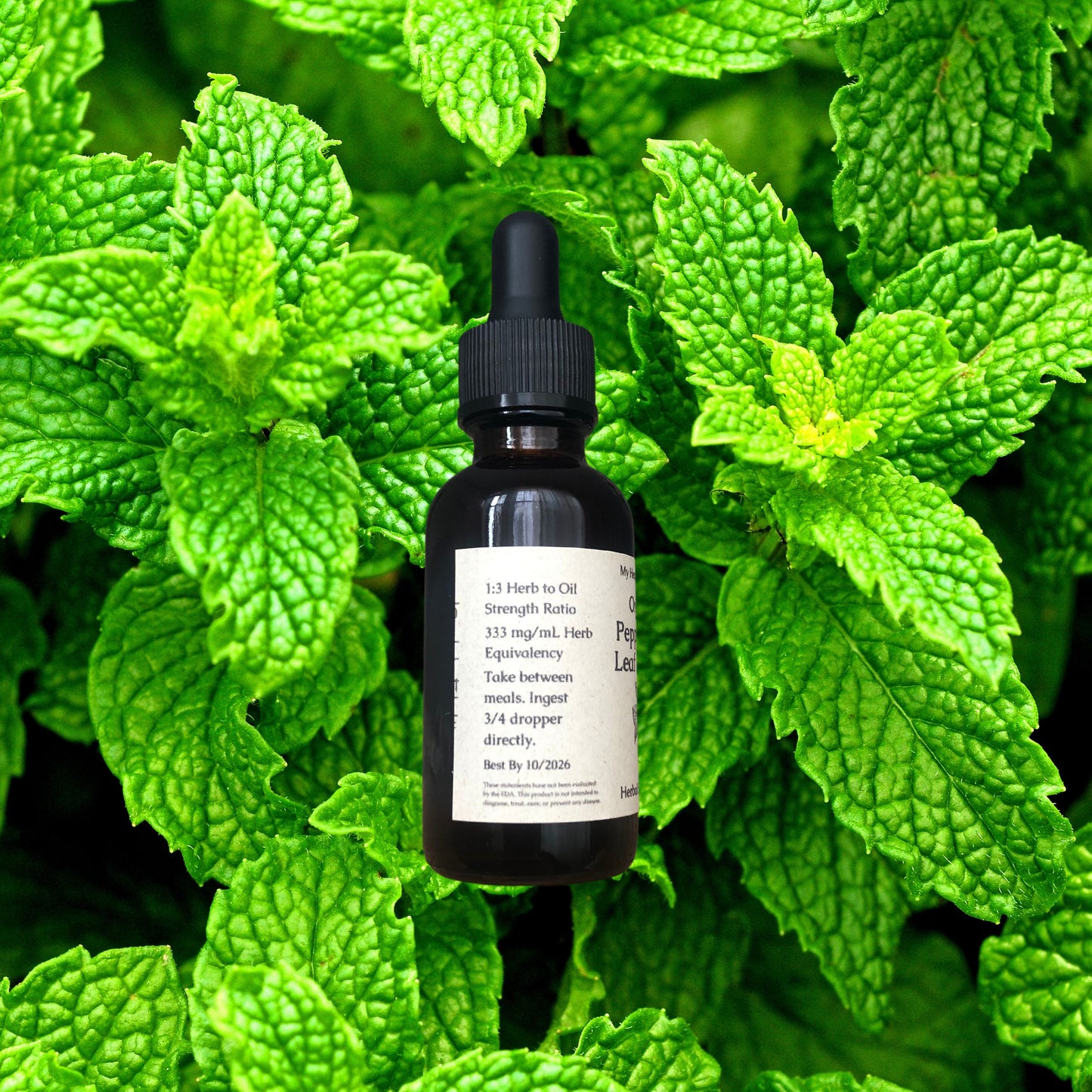 Organic Peppermint Leaf Tincture