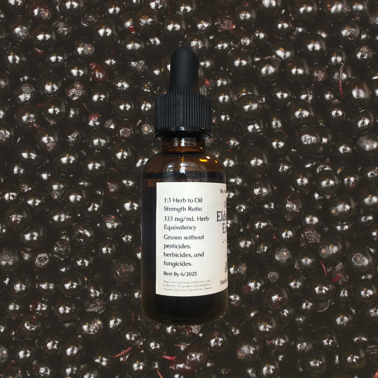 Organic Elderberry Tincture