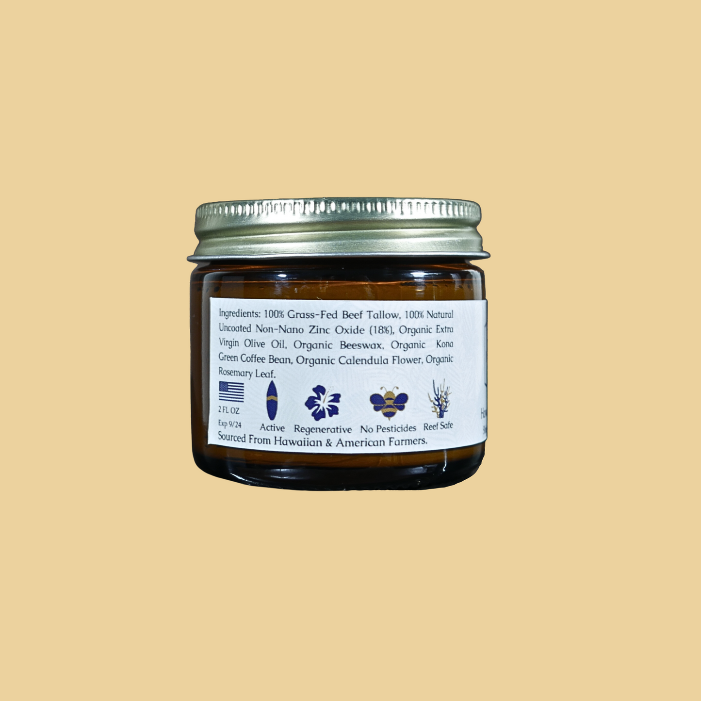 Hawaiian Tallow Mineral Sun Cream