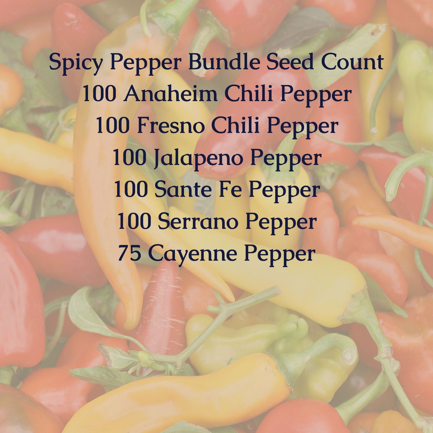 Spicy Pepper Seed Bundle