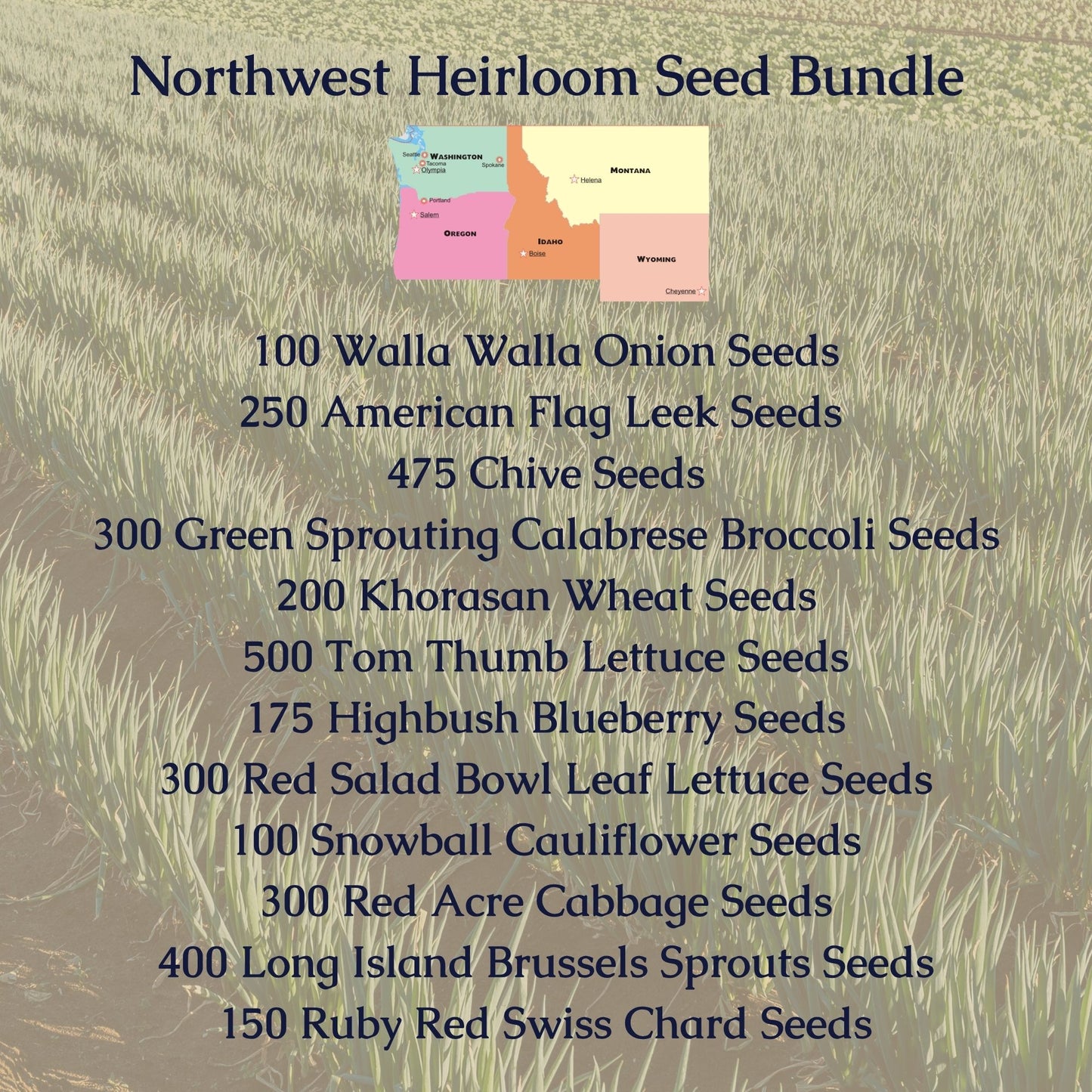 Northwest Heirloom Seed Bundle