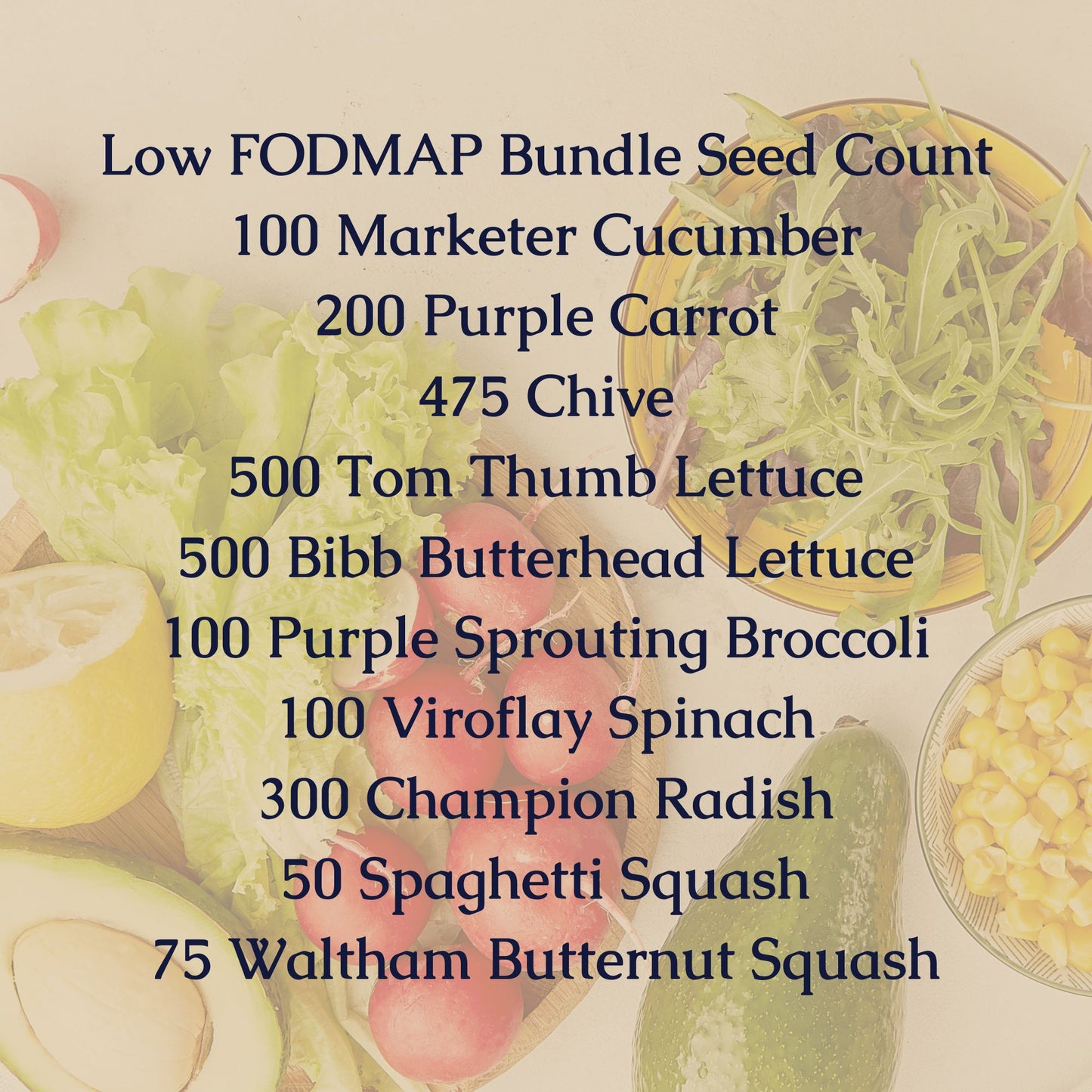 Low FODMAP Seed Bundle