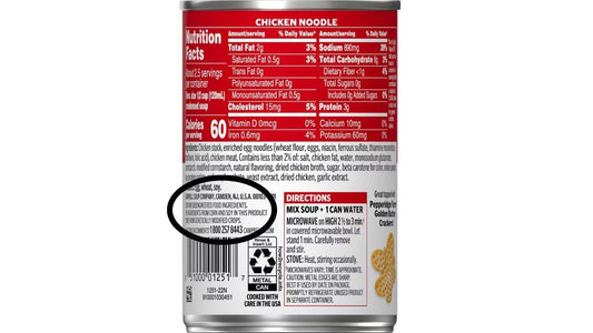 GMOs in Campbell's Soup
