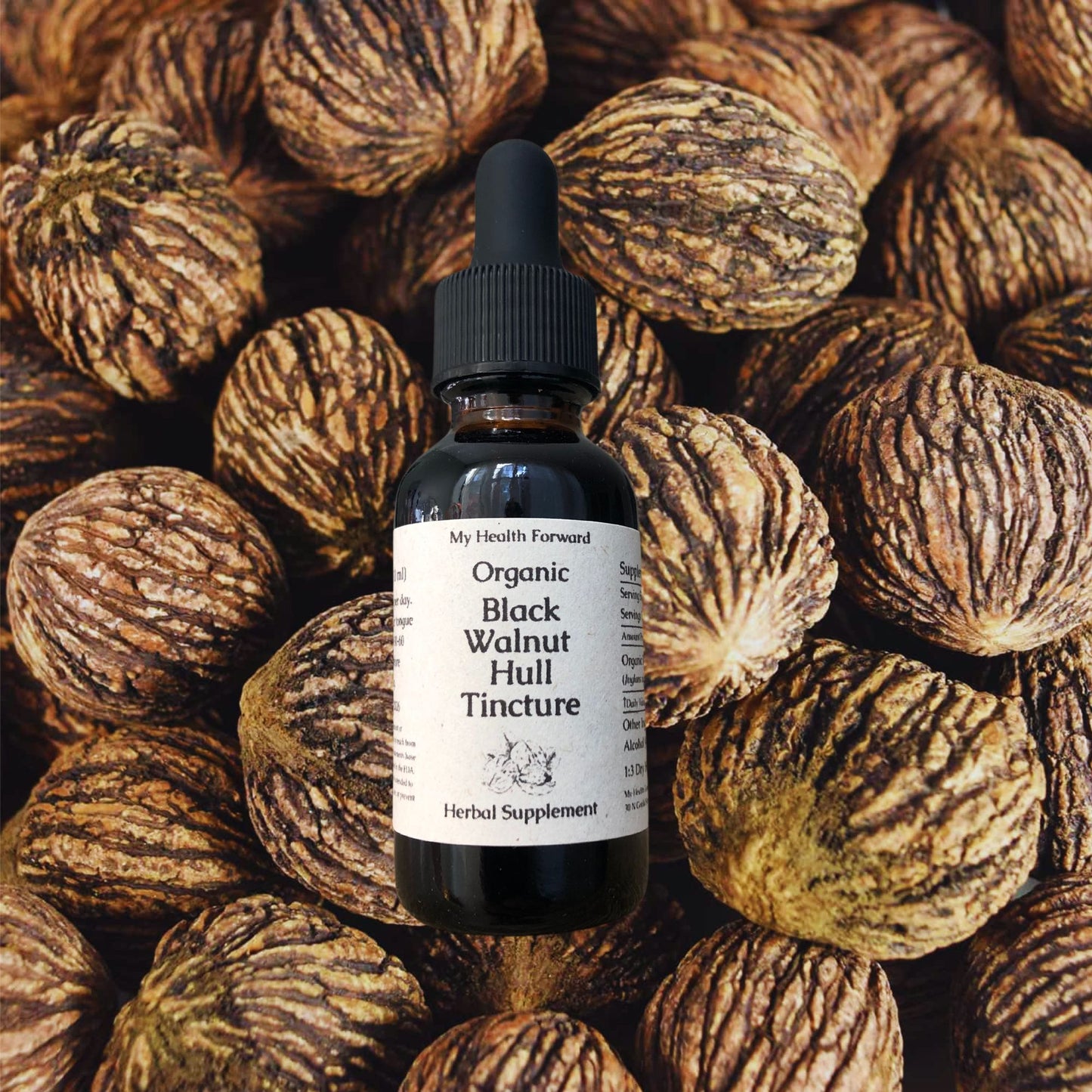 Organic Black Walnut Hull Tincture