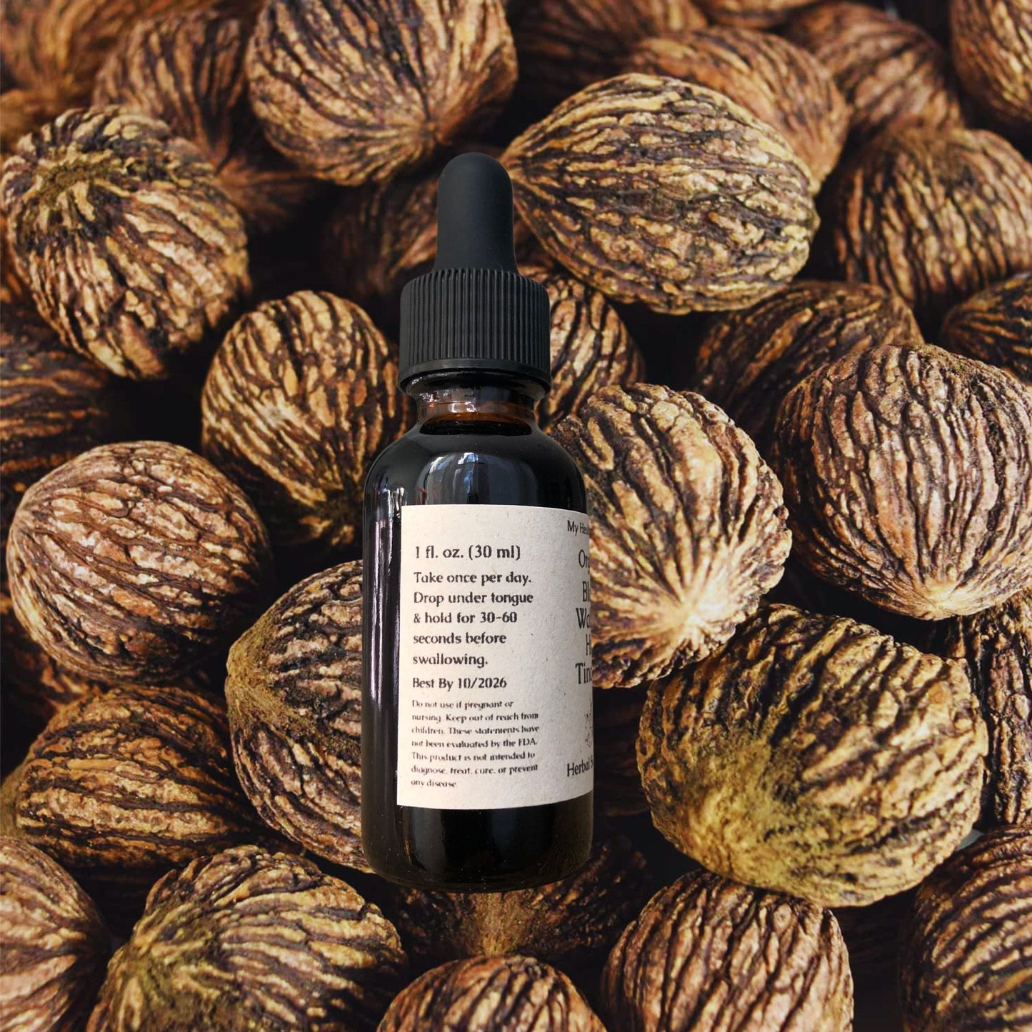 Organic Black Walnut Hull Tincture