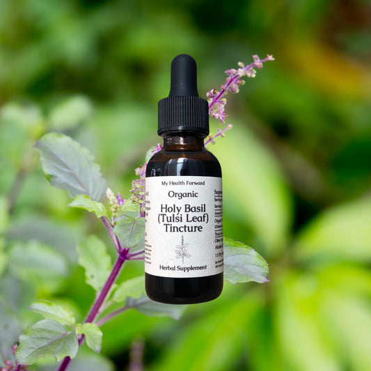 Organic Holy Basil (Tulsi Leaf) Tincture