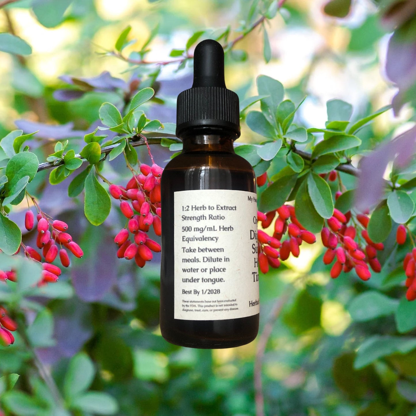 Organic Digestive Support Herbal Tincture