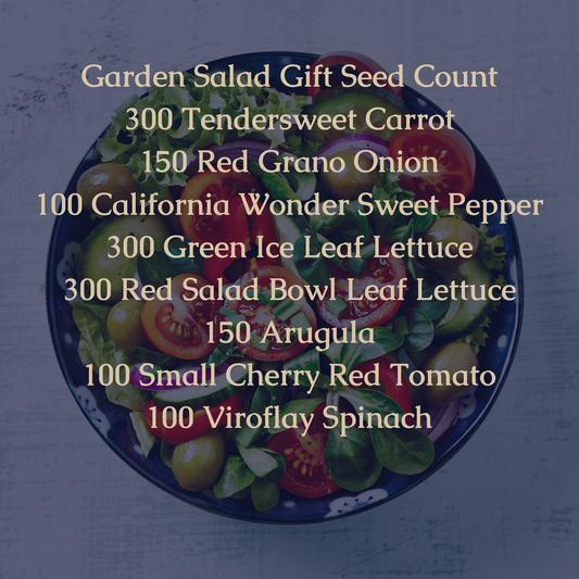 Garden Salad Gift Seed Box