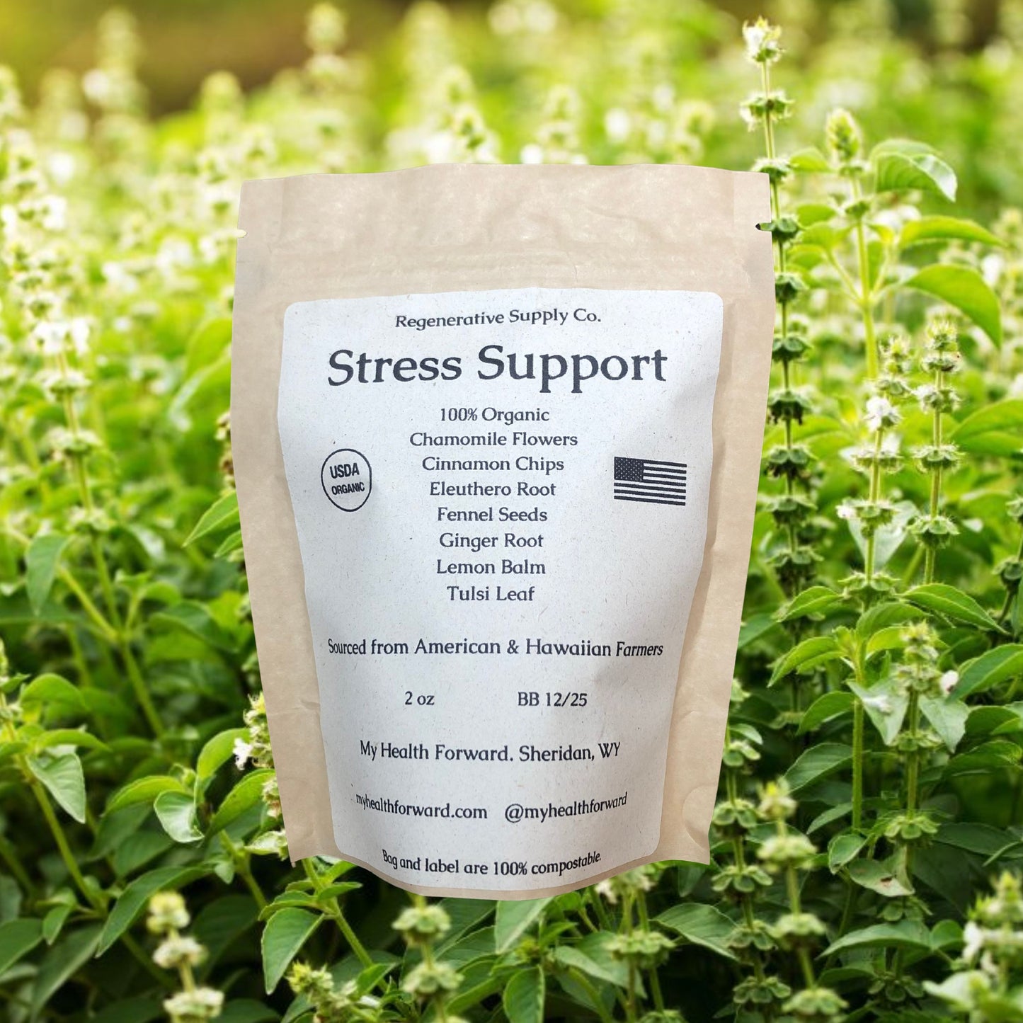 Stress Support Organic Herbal Tea