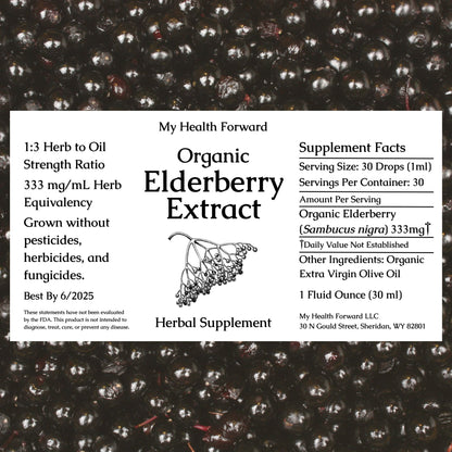 Organic Elderberry Extract