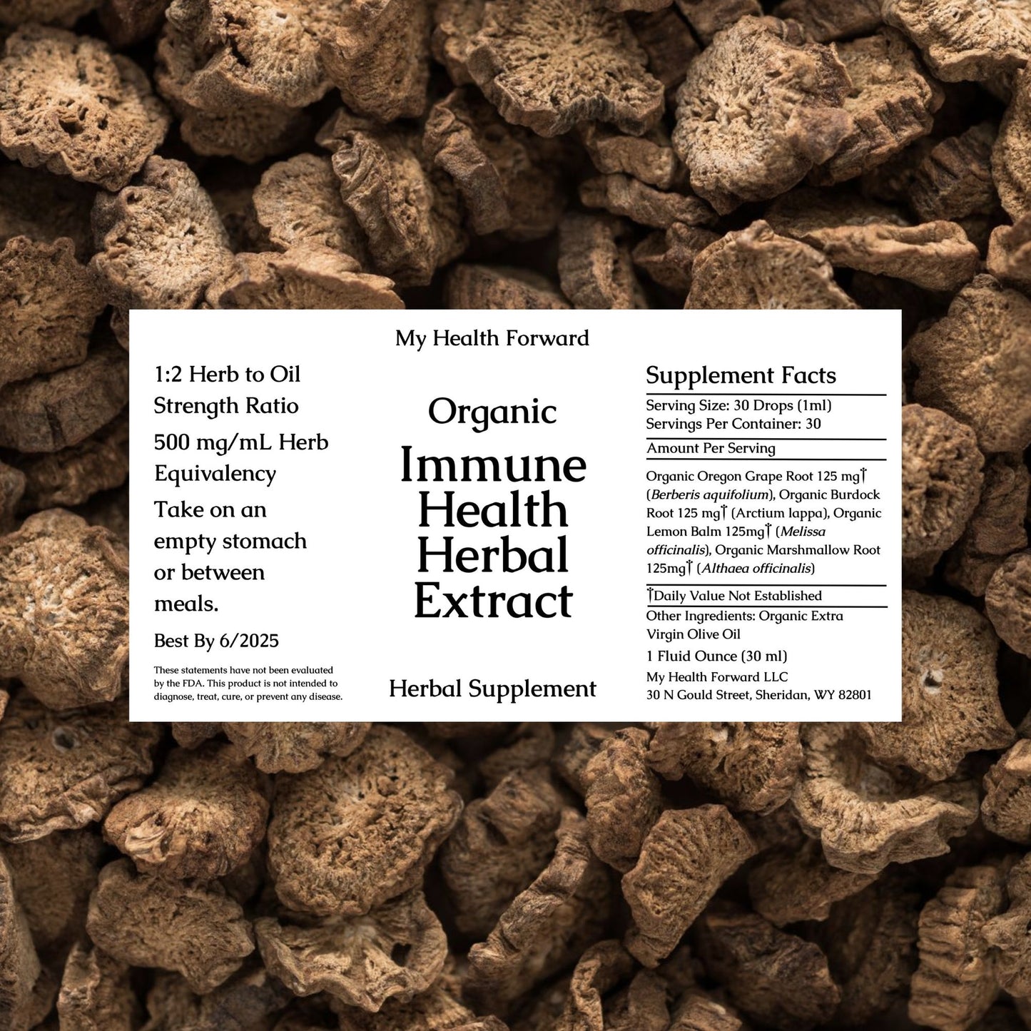 Organic Immune Health Herbal Extract