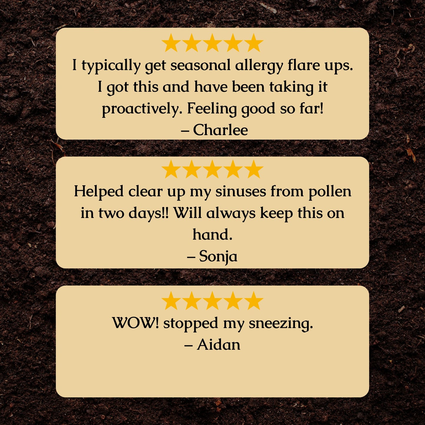 Organic Allergy Relief Herbal Tincture