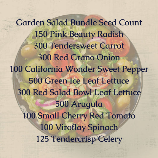 Garden Salad Seed Bundle