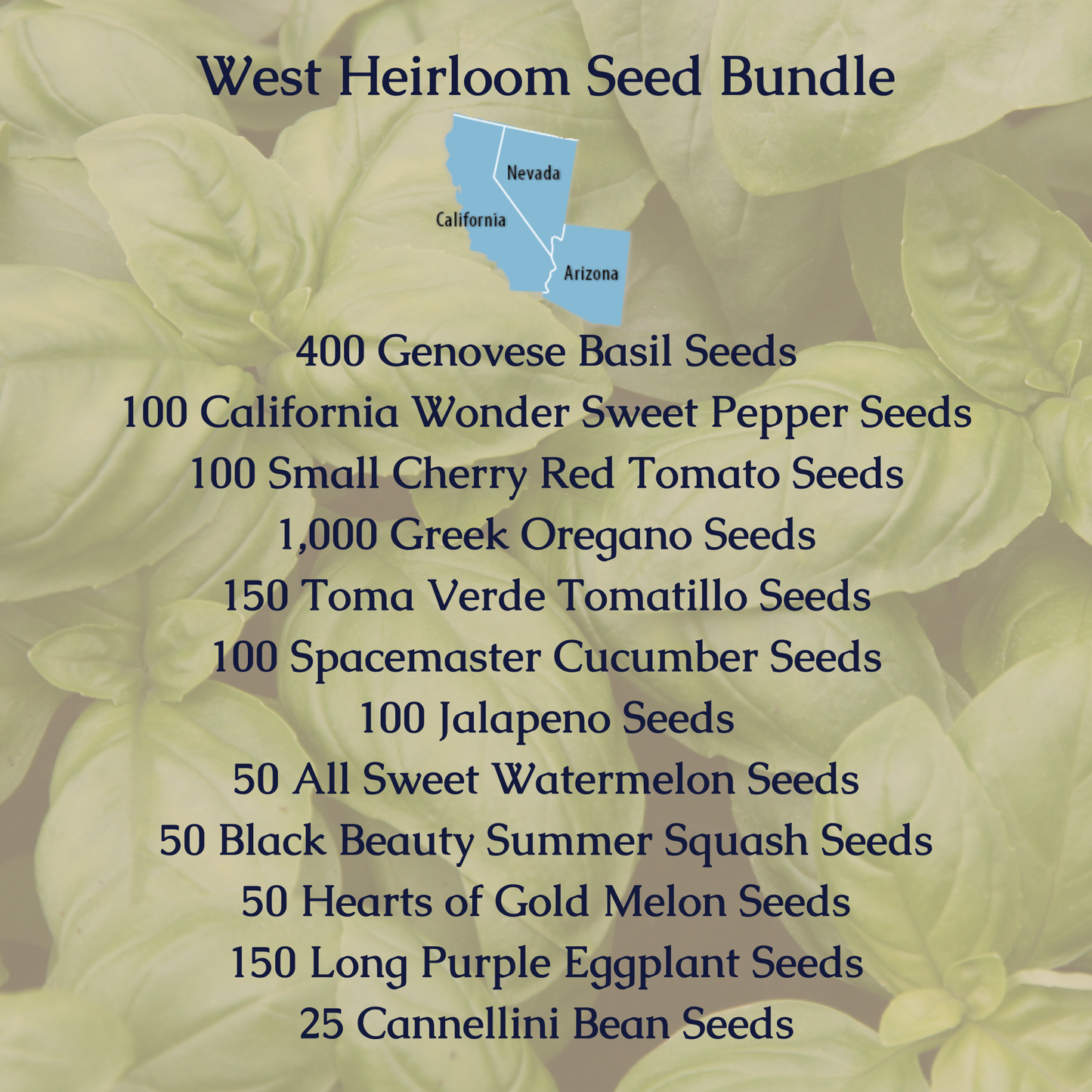 West Heirloom Seed Bundle