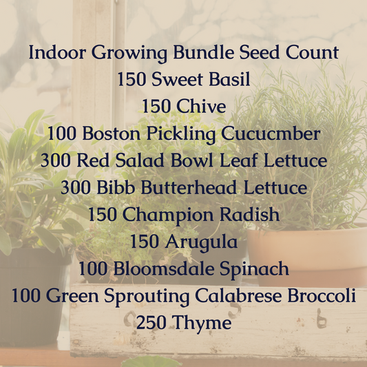 Indoor Growing Seed Bundle