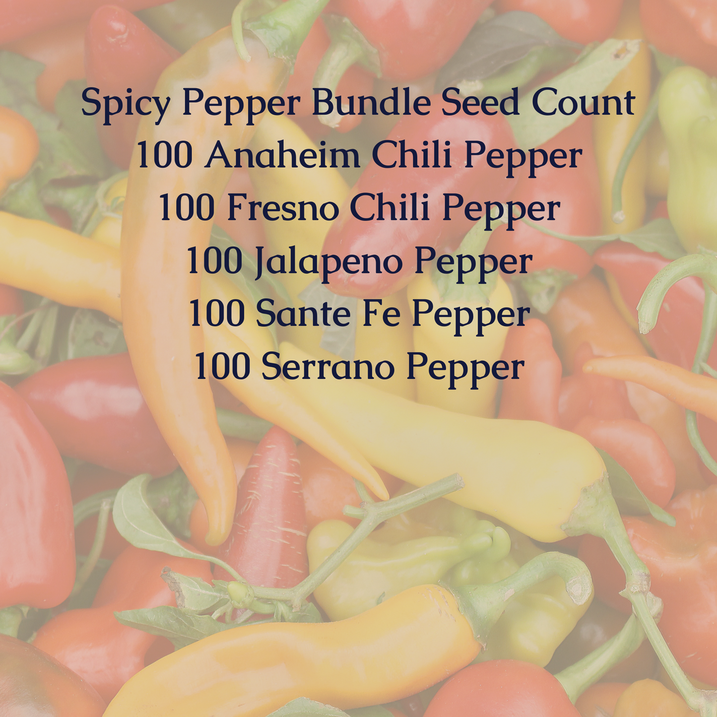 Spicy Pepper Seed Bundle