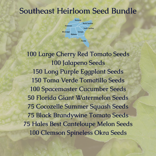 Southeast Heirloom Seed Bundle