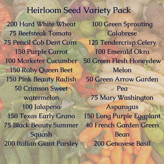 Heirloom Seed Growing Bundles My Health Forward
