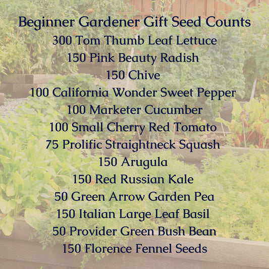 Beginner Gardening Seed Bundle