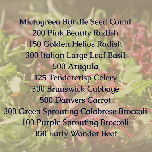 Microgreen Seed Bundle