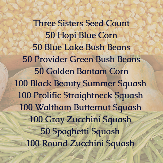 Three Sisters Seed Bundle