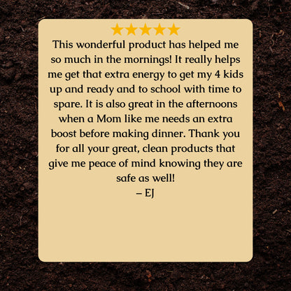 Organic Energy & Focus Herbal Tincture