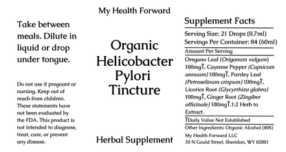 Organic Helicobacter Pylori Tincture