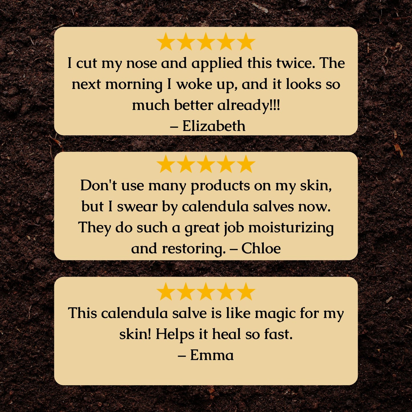 Organic Calendula Salve