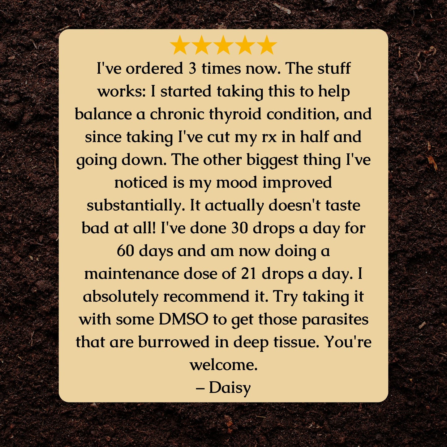 Organic Parasite Cleanse Herbal Tincture