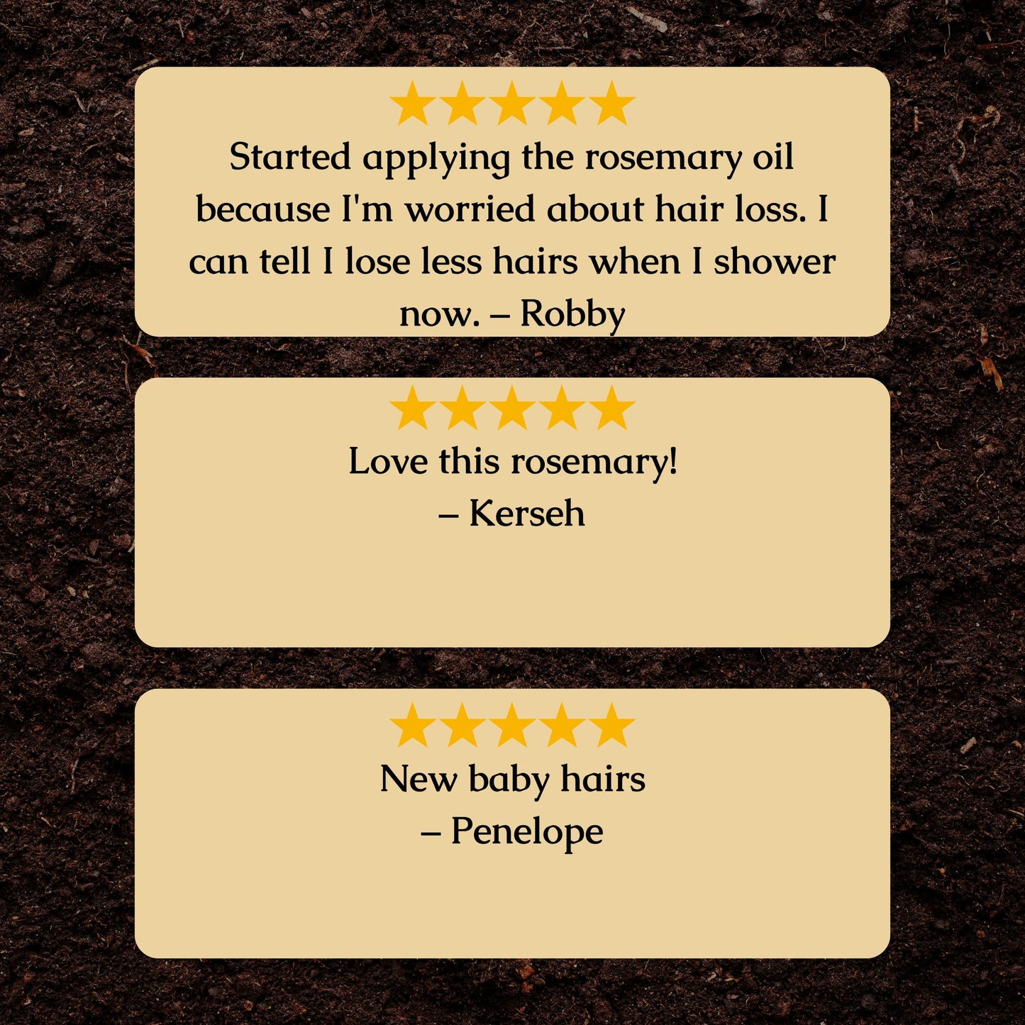 Organic Rosemary Hair Growth Extract