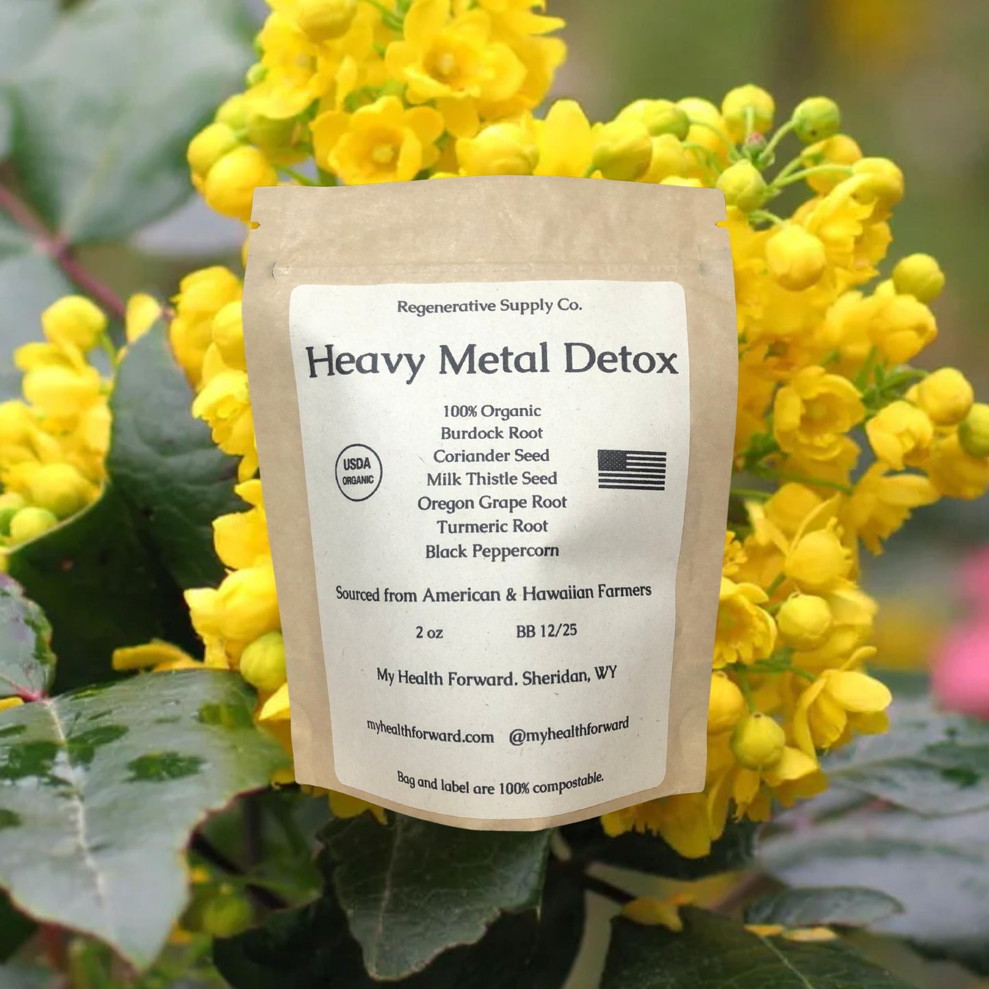 Heavy Metal Detox Organic Herbal Tea Blend