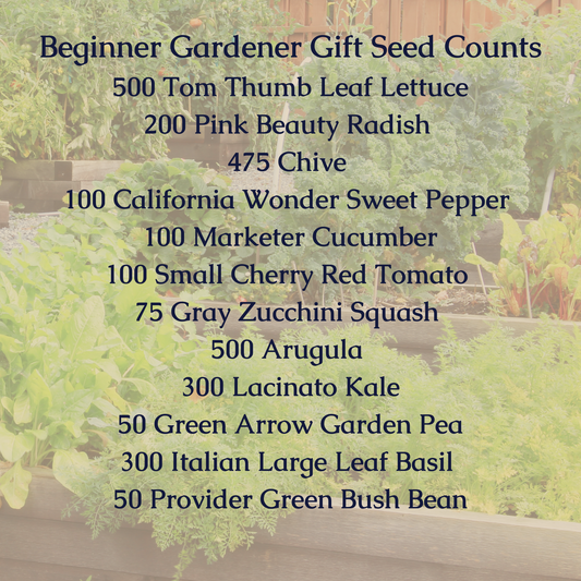 Beginner Gardening Seed Bundle