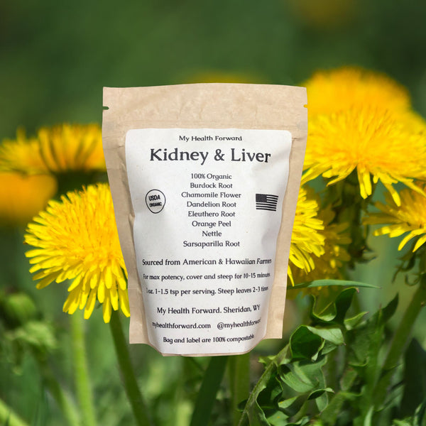 Kidney & Liver Support Organic Herbal Tea