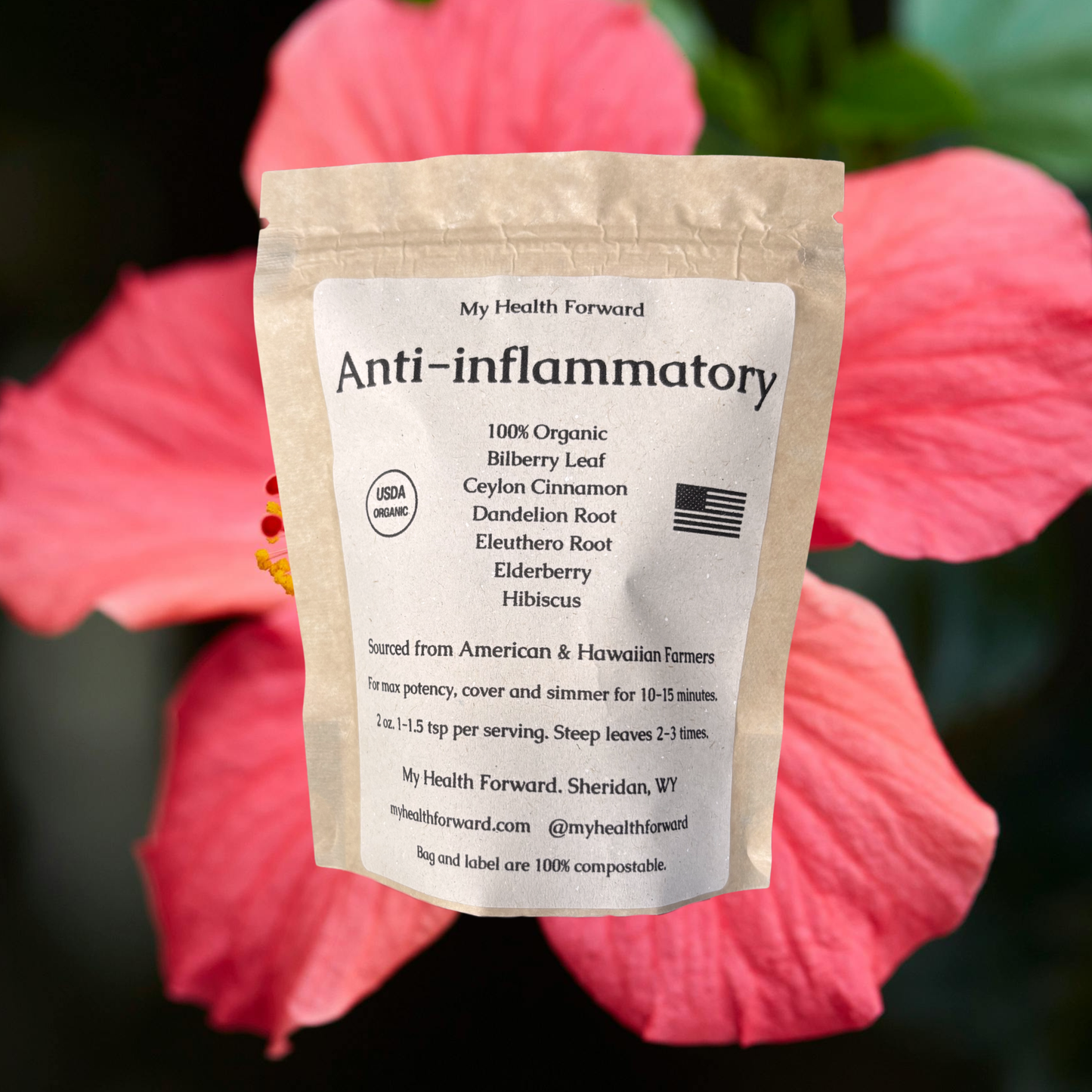 Anti-inflammatory Organic Herbal Tea